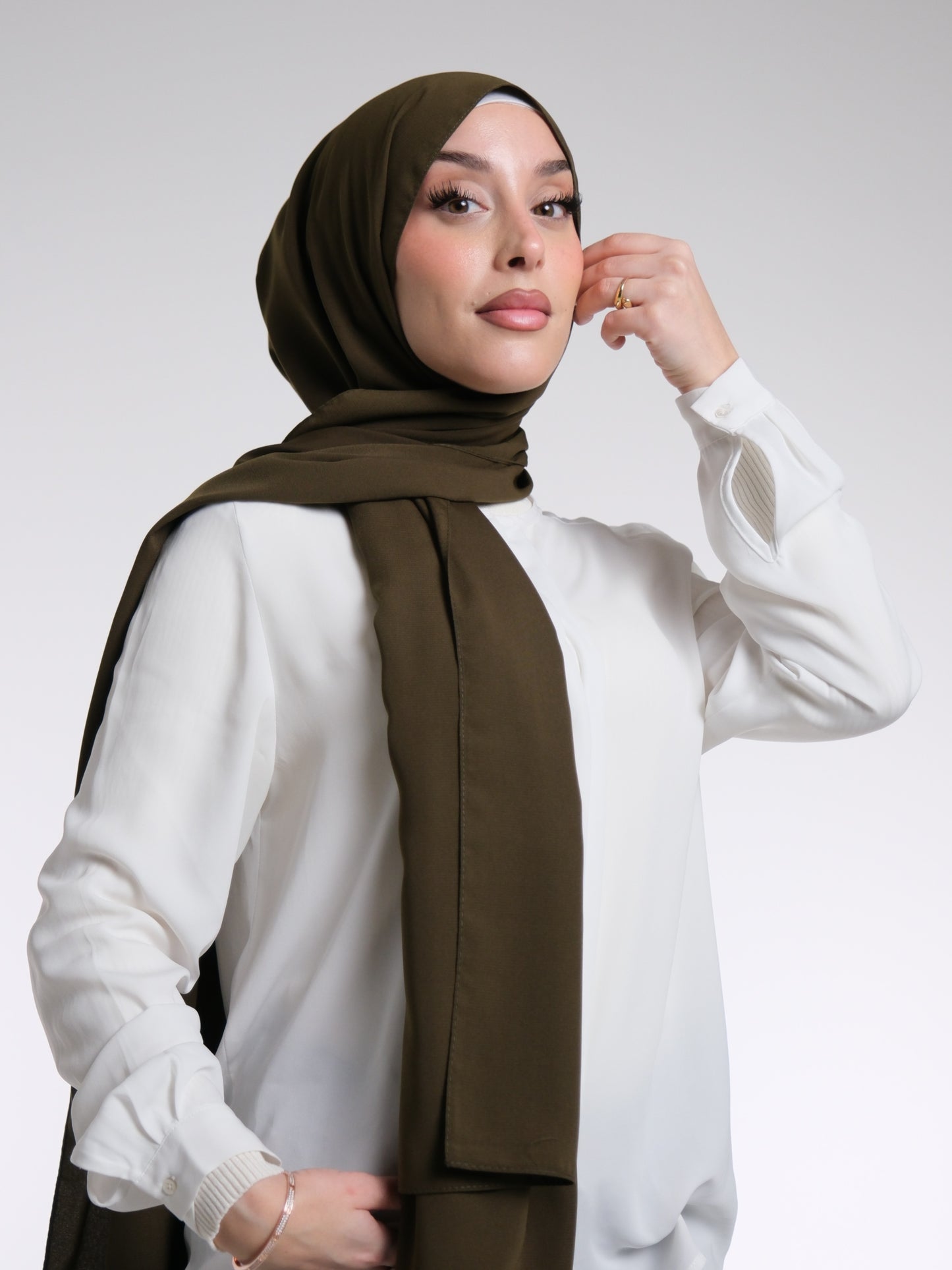 Medina Silk Army Green