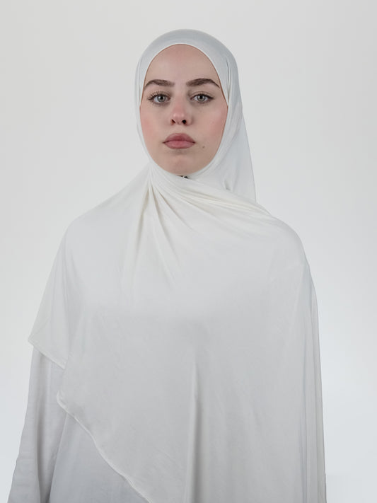 Jersey Bambú Blanco Roto