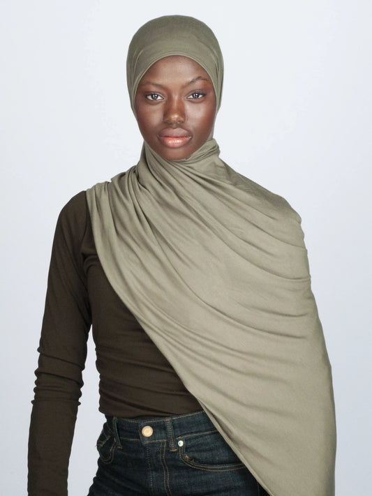 Jersey Light Bambú Khaki Green
