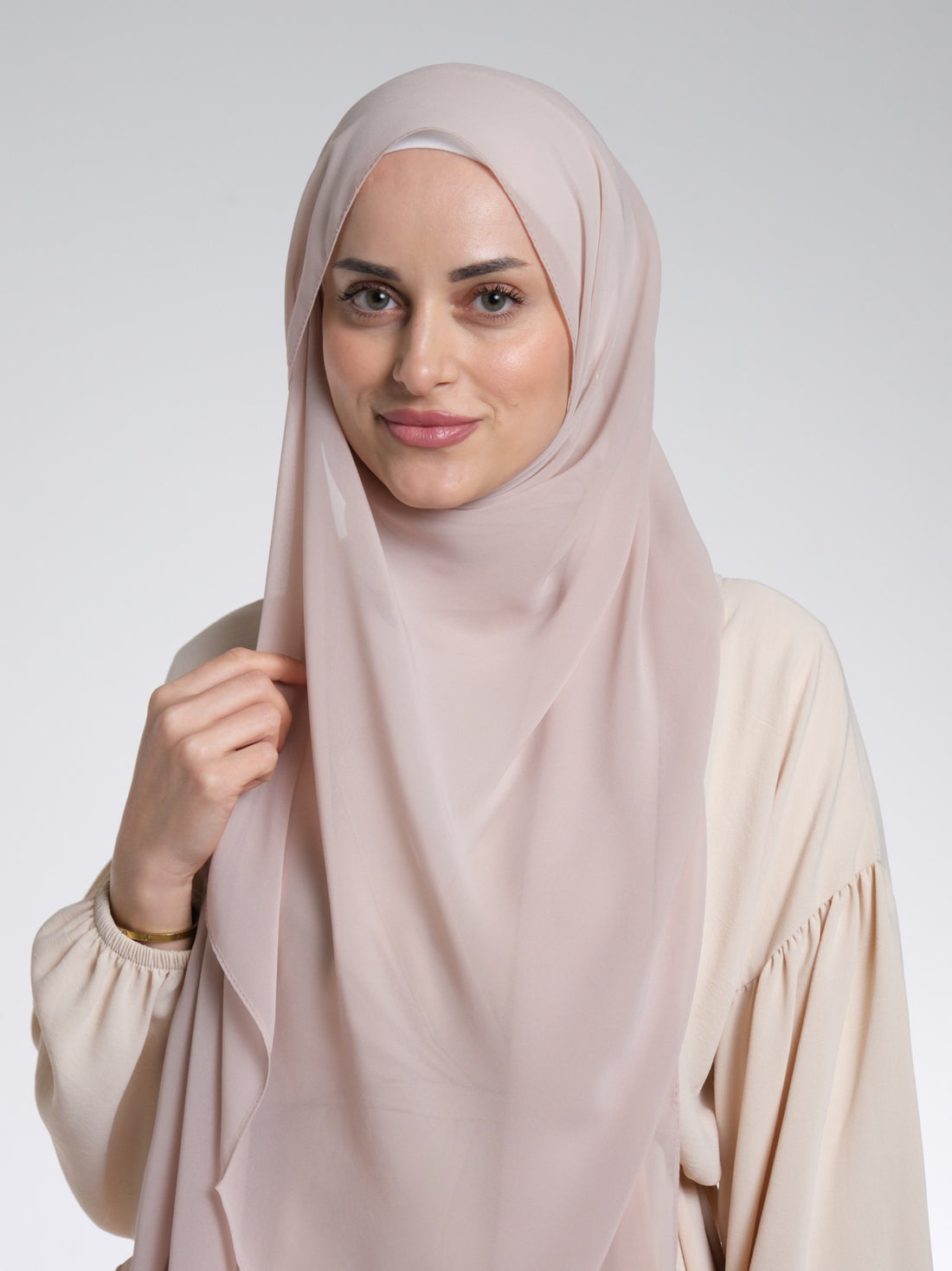 Shifon Pink Nude